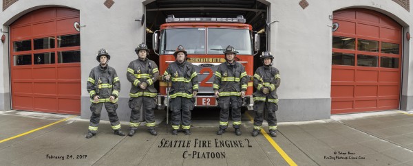Seattle Fire Department Station 2, Engine 2 by Steve